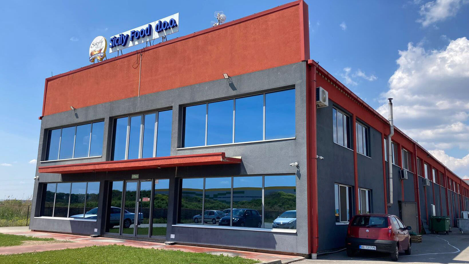 Sicily Food DOO plant in Serbia for salmon smoking