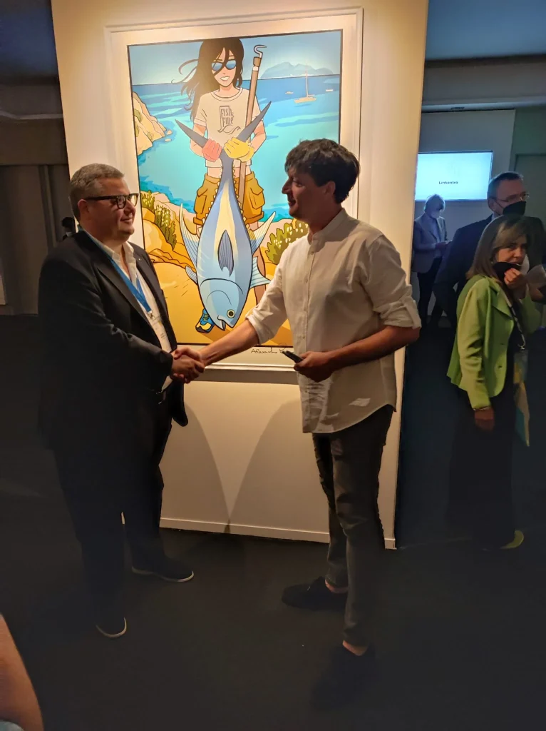 Antonio Mancuso at Linkontro Nielsen 2022 in Sardinia
