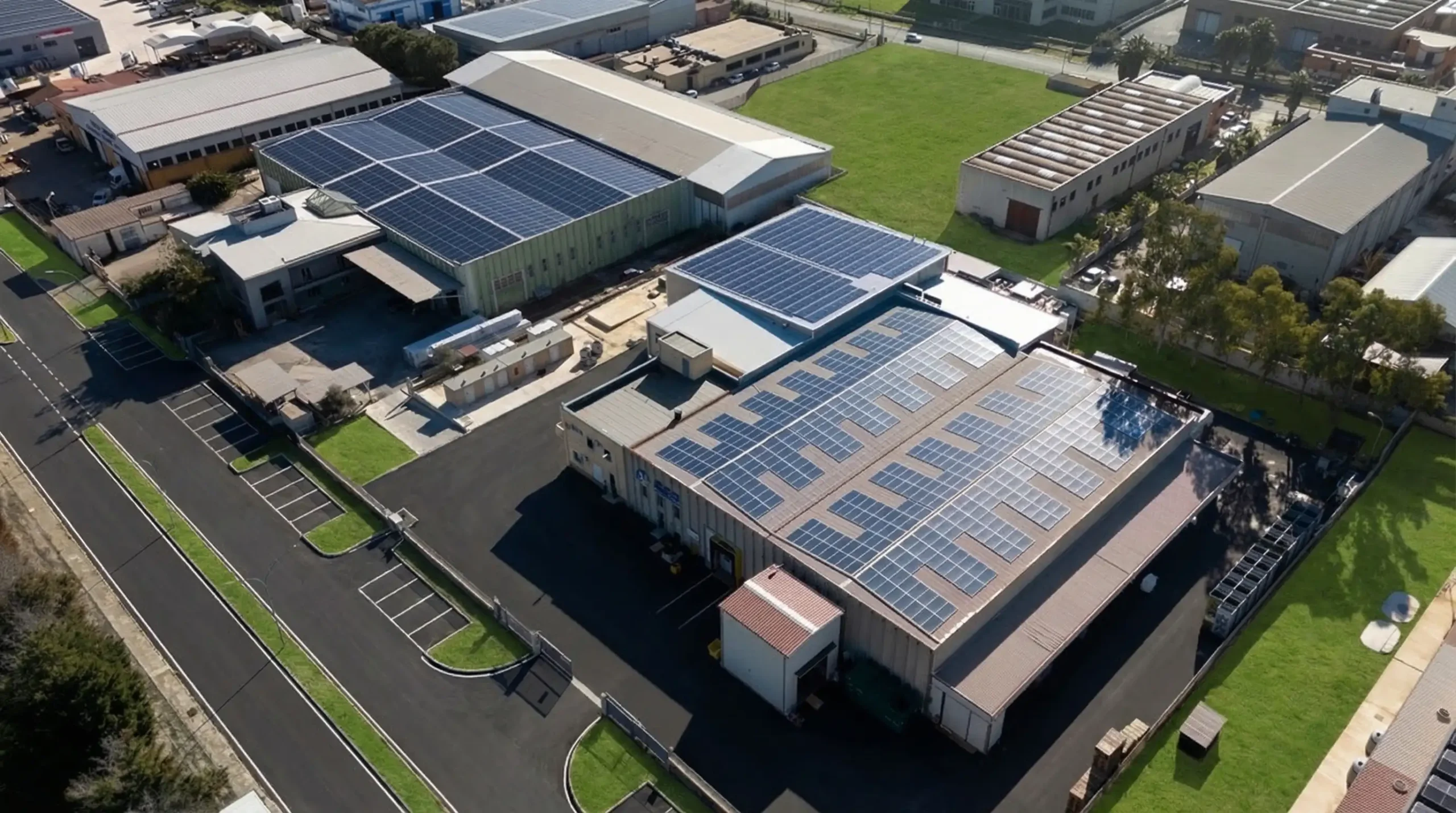 Impianto fotovoltaico Mancuso Group - produzione sostenibile
